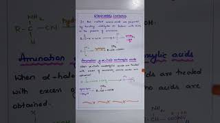 Streckers synthesis amp Amination of alpha carboxylic acids ORGANIC CHEMISTRY BSc SEM IV [upl. by Urissa]