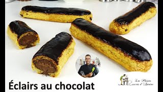 recette ÉCLAIRS AU CHOCOLAT [upl. by Faro]