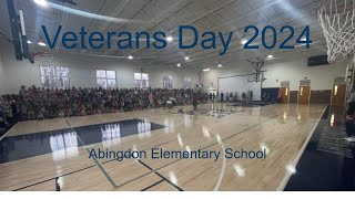 Abingdon Elementary School Veterans Day 2024 [upl. by Tterraj415]