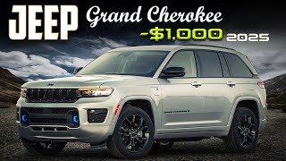 SHOCKING 2025 Jeep Grand Cherokee Prices Cut by 1K [upl. by Edaj]