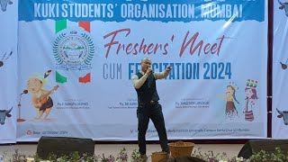 Kitah na Meisal  Pa John Neihsial  KSOM Freshers Meet 2024 [upl. by Knick]