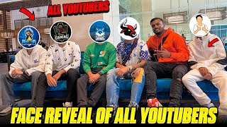 Face Reveal Of All Free Fire Youtubers 😱 [upl. by Aidnyl251]