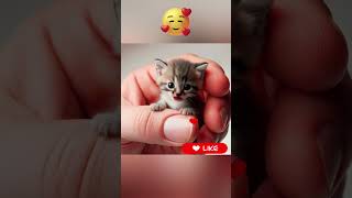 Smallest cat in the world 🥰 talkingtom cat talkingangela [upl. by Cyma]