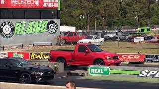 Ford SVT Lightning vs 23T Mustang ecoboost vs Pontiac GTO vs Mustang [upl. by Schram670]