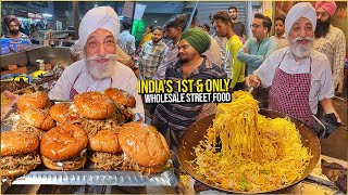 10 Indian Street Food Punjab JATT MEHKMA 😍 Patiala Shahi Chowmein Chilly Paneer Roll Black Burger [upl. by Llehsem123]