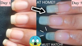 How to grow Nails FAST at Home in Just 7 days 😱  Tips to grow Nails Fast 😱 [upl. by Mccurdy]