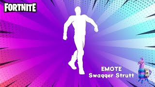 Fortnite Emotes Tiktok Dances Swagger Strutt [upl. by Fonz76]