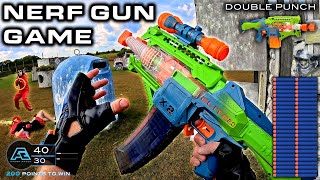 NERF GUN GAME 220  Nerf First Person Shooter [upl. by Aohsoj138]