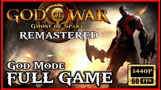 GOD OF WAR Ghost of Sparta FULL GAME Walkthrough Part 1 God Mode REMASTERED 60FPS 1440P  No Comm [upl. by Criswell301]