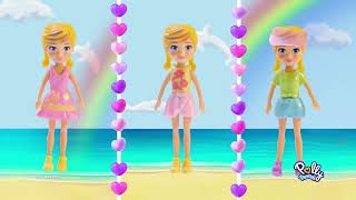 Aventuras na água com Polly Pocket Barco Unicórnio 🚢💜🦄  AD [upl. by Zalea899]