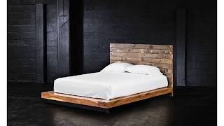 DIY Pallet Bed Frame with Headboard For Your Bedroom [upl. by Fridell768]