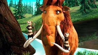 Ice Age 2 The Meltdown  Meeting Ellie and the Opossums Eu Portuguese [upl. by Nawud]