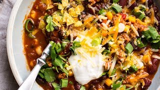 Instant Pot Turkey Chili Recipe [upl. by Tamar450]