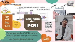 Fundamentos de CRISPR para la edición genética en procariontes [upl. by Noll]