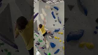 Climbing at Iron City Boulders Guess The Boulder Grade bouldering climbing climber shorts [upl. by Sevart713]