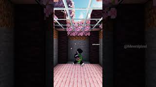 BASE SUBTERRÁNEA DE CEREZO 🌸 en Minecraft [upl. by Roseline]