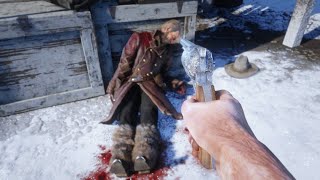 This is why Navy Revolver shouldnt be used in RDR2 Story Mode [upl. by Ahsiuqal]