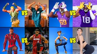 LEGENDARY FORTNITE EMOTES IN REAL LIFE [upl. by Ahsahs156]