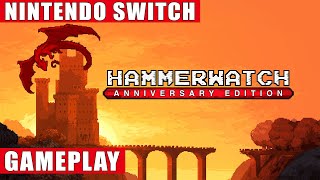 Hammerwatch Anniversary Edition Nintendo Switch Gameplay [upl. by Amir256]