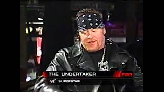 Off The Record  The Undertaker Mark Calaway out of character 2002 Pre Mania 18 threatens HBK [upl. by Chernow]