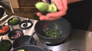 Table Side Guacamole at Universal Orlandos Antojitos [upl. by Anirdna]