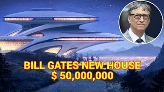 Bill Gates New Luxurious  43000000 House Tour  Watch House Full Exterior amp Interior [upl. by Ayahc]