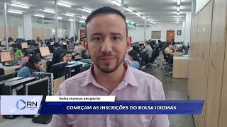 Começam as inscrições do Bolsa Idiomas [upl. by Audwin]