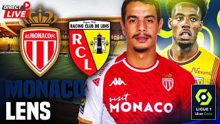 🔴MONACO  LENS  Ligue 1 [upl. by Norrehs318]