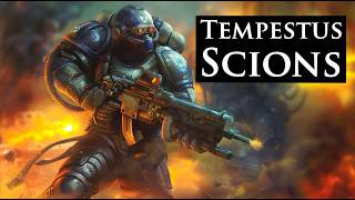 Tempestus Scions The Imperium’s Finest Shock Troops l Warhammer 40k Lore [upl. by Iviv]