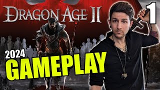 The CHAMPION of Kirkwall Series Premier  Dragon Age 2 GAMEPLAY  Pt 1 [upl. by Ahsait]