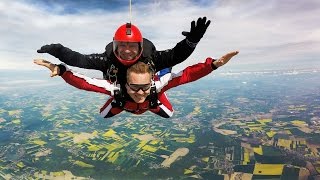 Mój Skok Ze Spadochronem   quotOlimpic Skydivequot Mirosławice [upl. by Selby116]