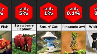 Rarest Animals Probablity Comparison [upl. by Inesita]