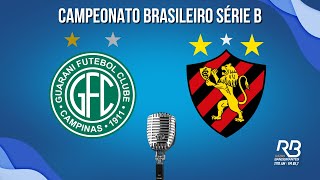 🔴 Guarani x Sport Roger Willians AO VIVO aovivo serieb campeonatobrasileiro [upl. by Penthea491]