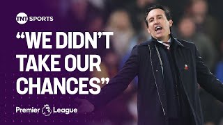 Unai Emery reacts after his Aston Villa side suffer defeat to Liverpool at Anfield 😕 [upl. by Delcine203]