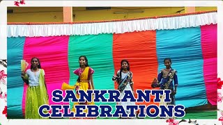 Sankranti Celebrations  Sandella Sandella song mix dance [upl. by Anitsyrk127]