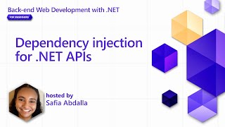 Dependency injection for NET APIs Pt 7  Backend Web Development with NET for Beginners [upl. by Gibert232]