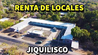 SE RENTAN 18 LOCALES en NUEVO CENTRO de COMPRAS de JIQUILISCO El Salvador [upl. by Valer]