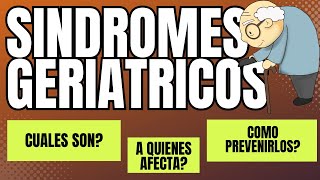 Sindromes geriatricos cuales son quienes los tienen sindromesgeriatricos adultosmayores [upl. by Norrahs163]