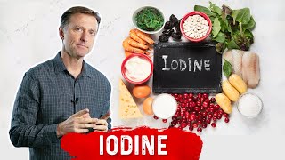 Benefits of Iodine The Healing Trace Minerals for Cysts Thyroid PCOD and more – DrBerg [upl. by Sherr858]