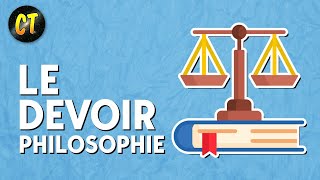 Le devoir  Cours de philosophie [upl. by Sekofski26]