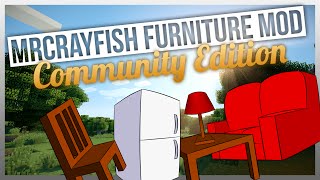 VOTING IS OPEN MrCrayfish Furniture Mod Community Edition [upl. by Anaihr]