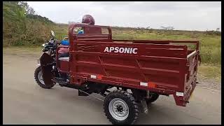 How to drive Apsonic Cargo tricycle [upl. by Joaquin]