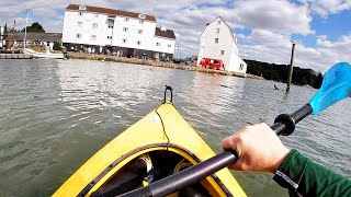 Kayak Canoe Deben Woodbridge to Felixstowe Ferry Suffolk Micro adventure [upl. by Elberfeld]