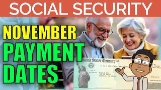 Social Security Checks  November 2024 Payment Schedule Dates Update [upl. by Geraldina]