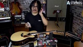 The Ultimate Guitar Set Up with Makoto Terasaki of Takamine Guitars [upl. by Ianaj110]