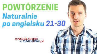 Angielski  powtórzenie zwrotów i wyrażeń odcinki quotNaturalnie po angielskuquot 2130 [upl. by Omissam461]