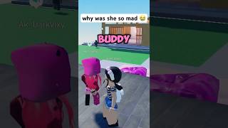 why was she so mad 😭 roblox funny trolling voicechat memes gaming meme [upl. by Maxine595]