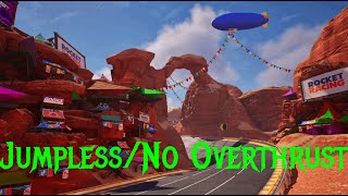 Fortnite Rocket Racing No JumpOverthrust  Anarchy Arches [upl. by Pressman]