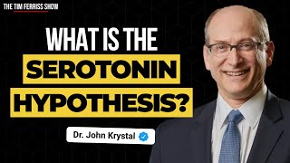 Does Low Serotonin Cause Depression  Dr John Krystal  The Tim Ferriss Show [upl. by Teragramyram]