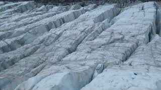 Helicopter flight onto Matanuska Glacier [upl. by Aimil599]